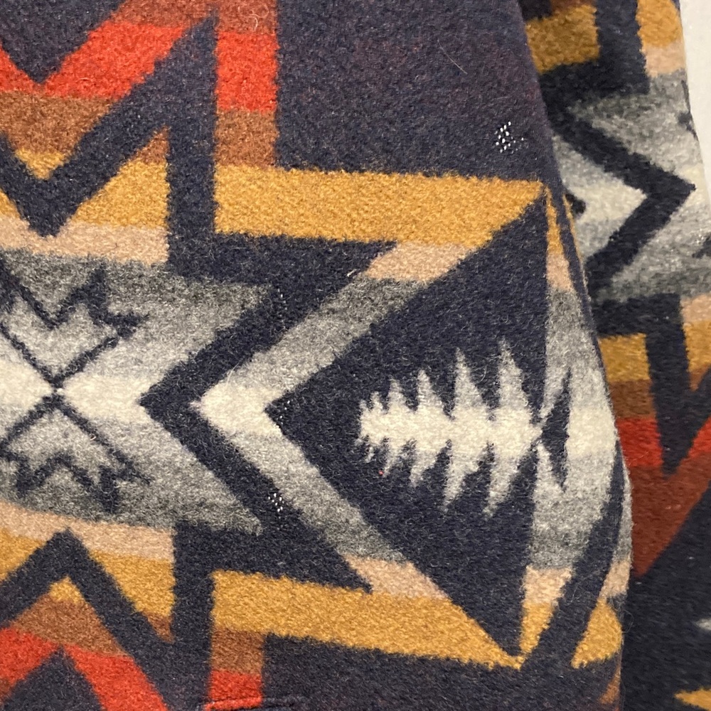 Pendleton high grade wool western wear geometric Southwestern coat jacket - Picture 4 of 8